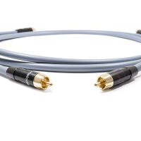 Melodika MD2R15G (1.5m). Interkonekt audio 2xRCA. - 3