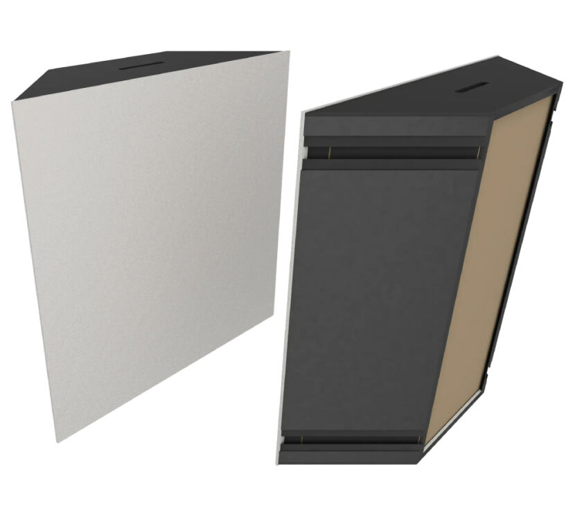 Vicoustic Super Bass Extreme VMT (light grey). Pułapka basowa (kpl. 2 sztuk).