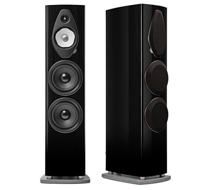 Sonus faber Sonetto VIII G2 (black). Kolumny podłogowe.