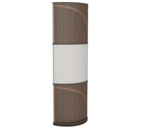 Vicoustic VicTotem Ultra VMT (light grey - dark walnut). Panel akustyczny (trzy moduły).