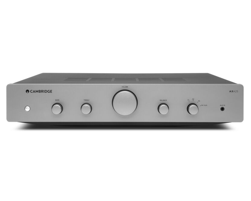 Cambridge Audio AXA25 (grey). Zintegrowany wzmacniacz stereo.