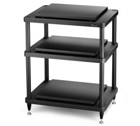 Solidsteel S5-3 (czarny). Stolik audio.
