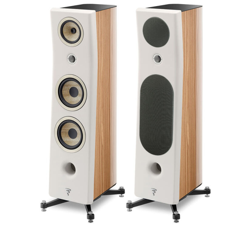 Focal Kanta N°3 (walnut hg - ivory mat). Kolumny podłogowe.