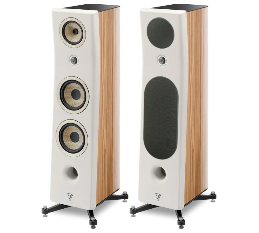 Focal Kanta N°3 (walnut hg - ivory mat). Kolumny podłogowe.