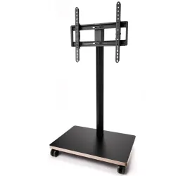Essentials TV Stand One Wheels. Podłogowy stojak pod telewizor z kółkami.