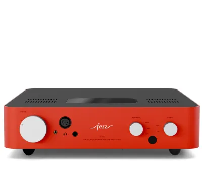 Fezz Audio OVO EVO (burning red). Lampowy wzmacniacz słuchawkowy.