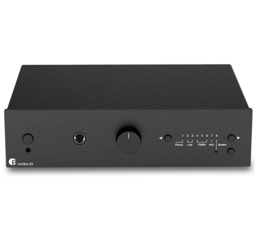 Pro-Ject Uni Box S3 (czarny). Wzmacniacz z funkcjami sieciowymi.