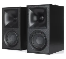 Klipsch The Fives (czarny). Aktywne kolumny podstawkowe.