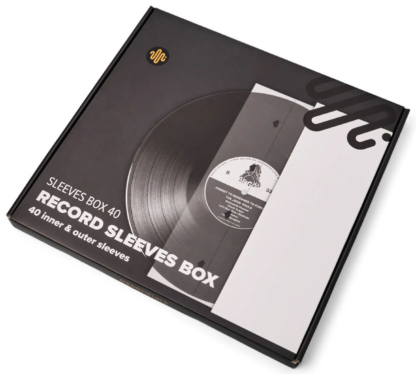 Essentials Sleeves Box 40. Zewnętrzne i wewnętrzne koperty do winyli (40 + 40szt).