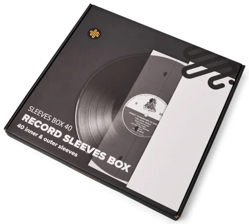 Essentials Sleeves Box 40. Zewnętrzne i wewnętrzne koperty do winyli (40 + 40szt).