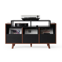 NorStone Oslo 1200 (czarny/orzech). Stolik audio. - 3