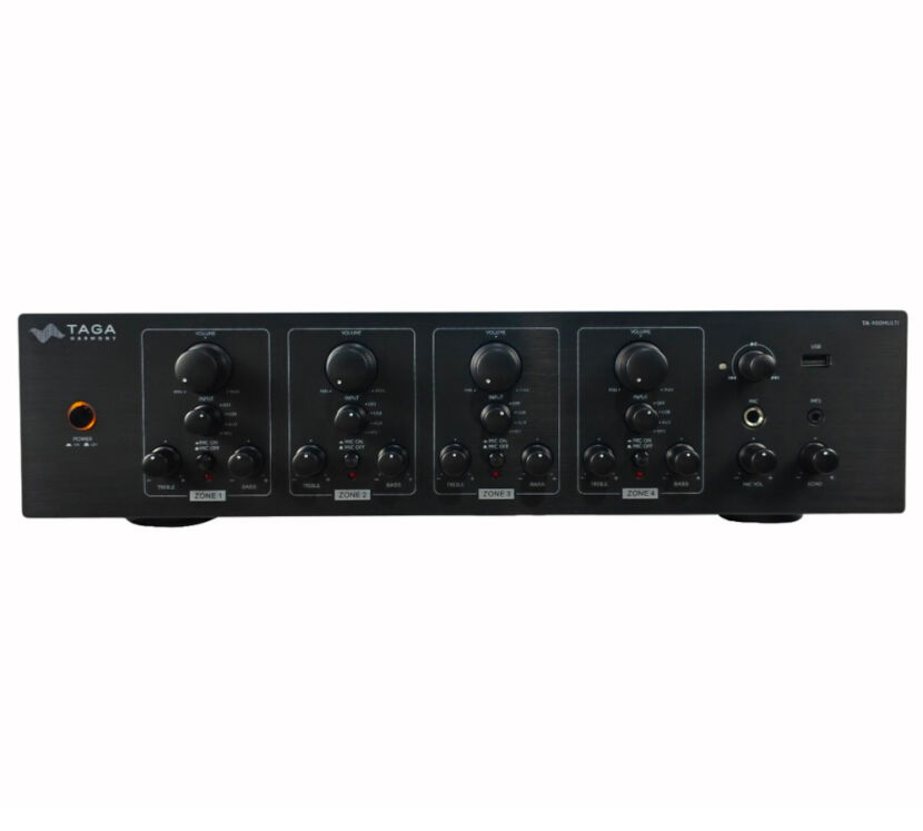 Taga Harmony TA-900MULTI. Strefowy wzmacniacz instalacyjny.