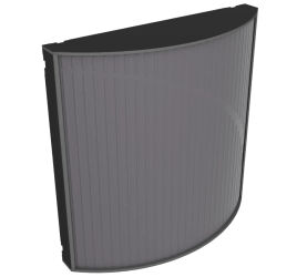 Vicoustic Cinema Round Ultra VMT (grey). Panel akustyczny (kpl. 2 sztuk).