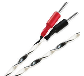Wireworld Helicon 16x OCC (HCS). Przewód głośnikowy z wtykami typu banan (2x3m).