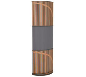 Vicoustic VicTotem Ultra VMT (grey - locarno cherry). Panel akustyczny (trzy moduły).