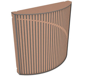 Vicoustic Cinema Round Ultra Fuser (metallic copper). Panel akustyczny (kpl. 2 sztuk).