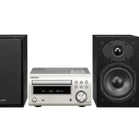 Denon D-M41 DAB+ (srebrny-czarny). Mini zestaw stereo. - 2