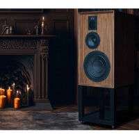 Wharfedale Dovedale (orzech). Kolumny podstawkowe. - 11