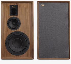 Wharfedale Dovedale (orzech). Kolumny podstawkowe.