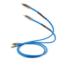 Melodika SB2R30 Sky Blue. Interkonekt audio RCA (2x3m). - 3