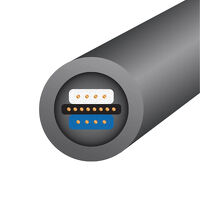 Wireworld Equinox 10 (EQI). Interkonekt audio RCA (2x0.5m) - 3