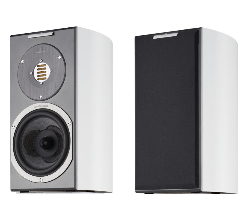 Audiovector R1 Arreté (biały). Kolumny podstawkowe.