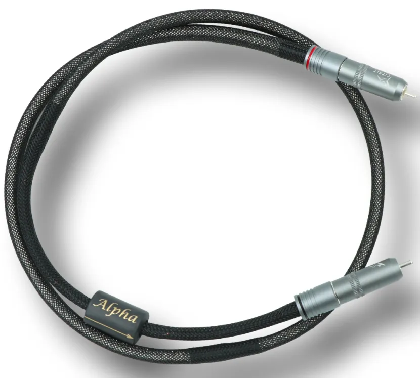 Esprit Alpha X. Interkonekt audio 2xRCA (2.4m).