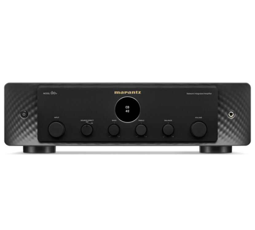 Marantz Model 60n (czarny). Wzmacniacz stereo z funkcjami sieciowymi.