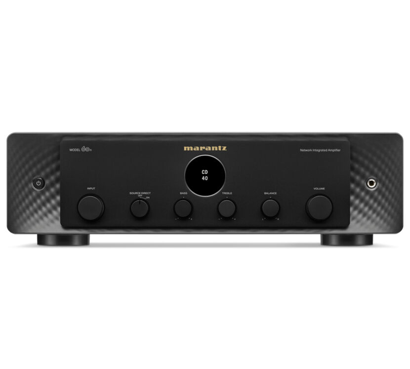 Marantz Model 60n (czarny). Wzmacniacz stereo z funkcjami sieciowymi.
