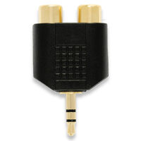QED Connect QE8301. Adapter 2xRCA to Jack. - 2