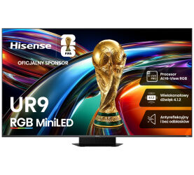 Hisense 4K 65UR9S. Telewizor RGB-MiniLED 65".