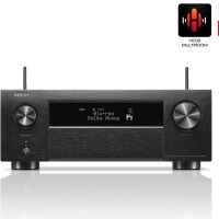 Denon AVC-X4800H (czarny). Wzmacniacz kina domowego. - 2