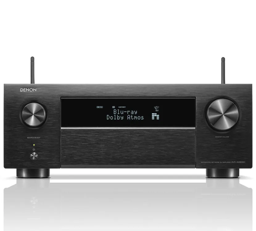 Denon AVC-X4800H (czarny). Wzmacniacz kina domowego.