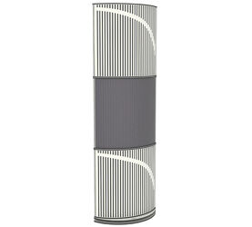 Vicoustic VicTotem Ultra VMT (grey - white). Panel akustyczny (trzy moduły).