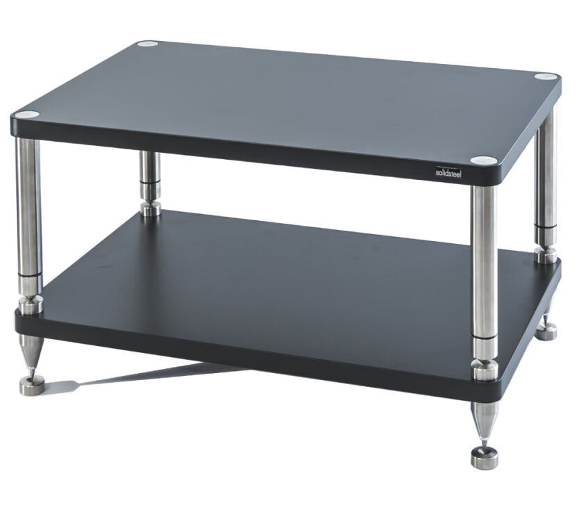 Solidsteel HY-2L (czarny). Stolik audio.