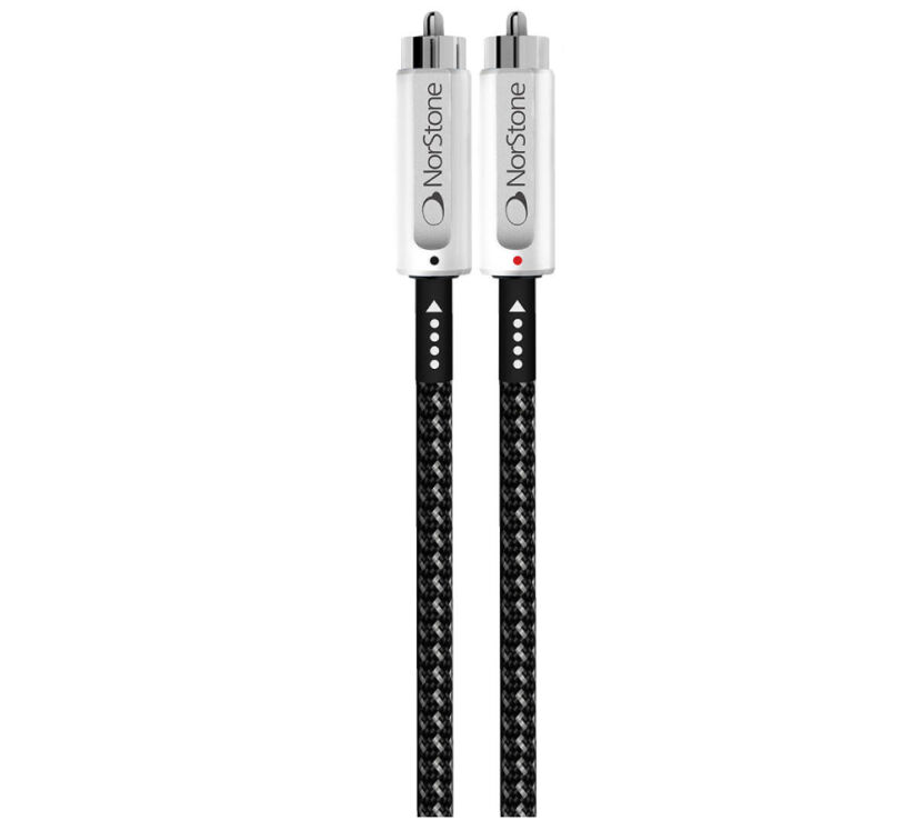 NorStone Jura. Interkonekt audio 2xRCA (1.5m).