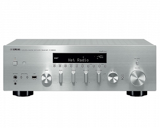 Yamaha R-N803D MusicCast (srebrny). Sieciowy amplituner stereo.