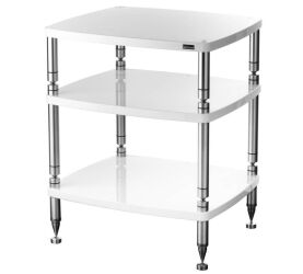 Solidsteel HF-3 (biały połysk). Stolik audio.