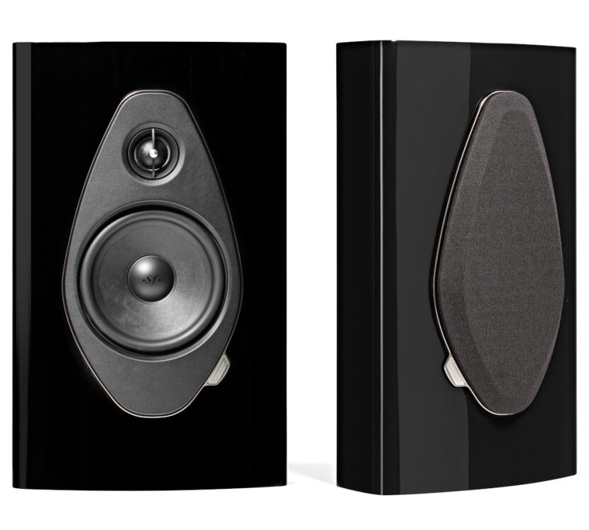 Sonus faber Sonetto Wall G2 (black). Kolumny surround.