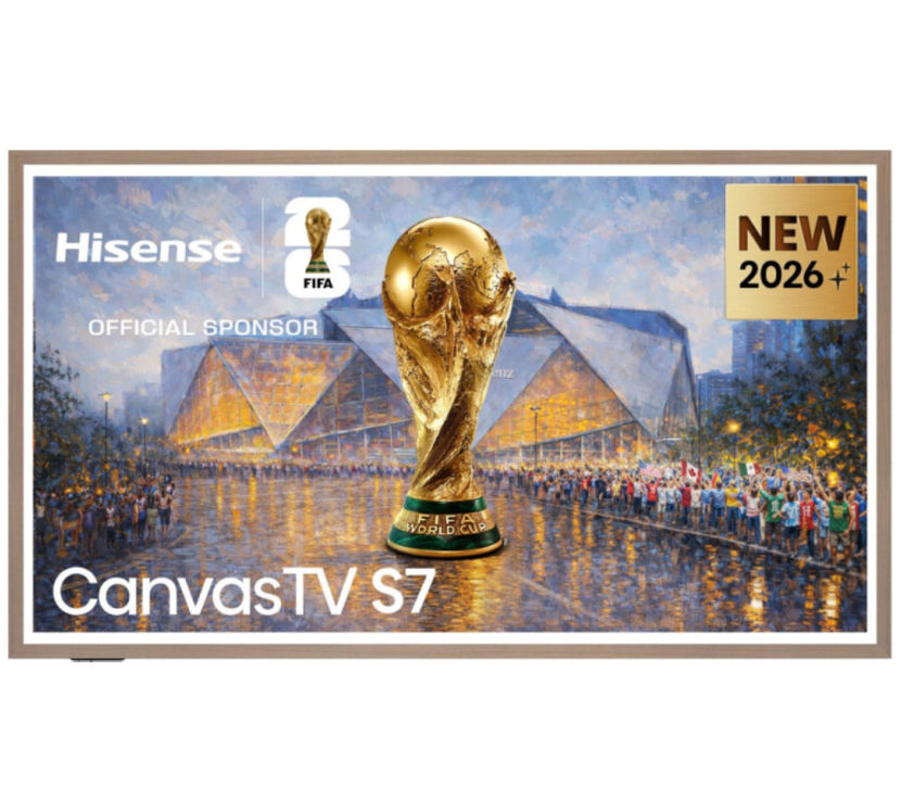 Hisense 4K 65S7S Canvas TV. Telewizor QLED 65