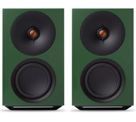 Cambridge Audio L/R S (zielony). Aktywne kolumny podstawkowe.