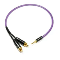 Melodika MDMJ2R30. Przewód jack stereo 3.5mm - 2xRCA (3m). - 2