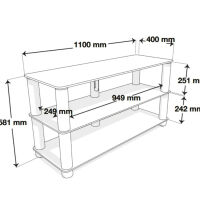 NorStone Epur 3 AV. Stolik audio. - 2