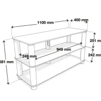 NorStone Epur 3 AV. Stolik audio. - 2