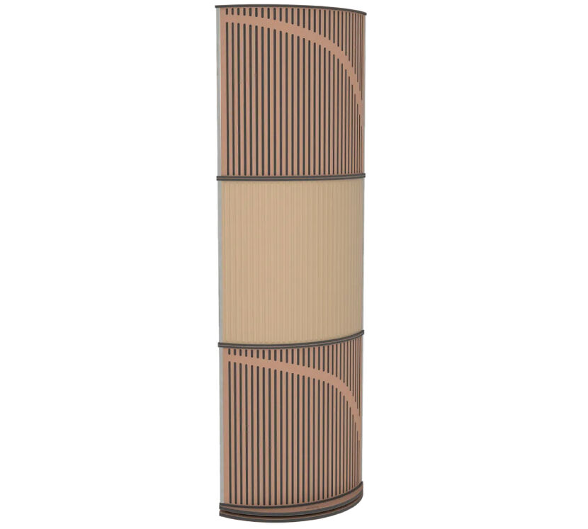 Vicoustic VicTotem Ultra VMT (beige - metallic copper). Panel akustyczny (trzy moduły).