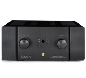 Unison Research Unico 90 (czarny). Zintegrowany wzmacniacz stereo.