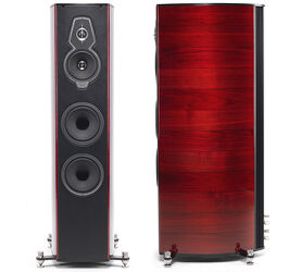 Sonus faber Serafino Tradiotion (red). Kolumny podłogowe.