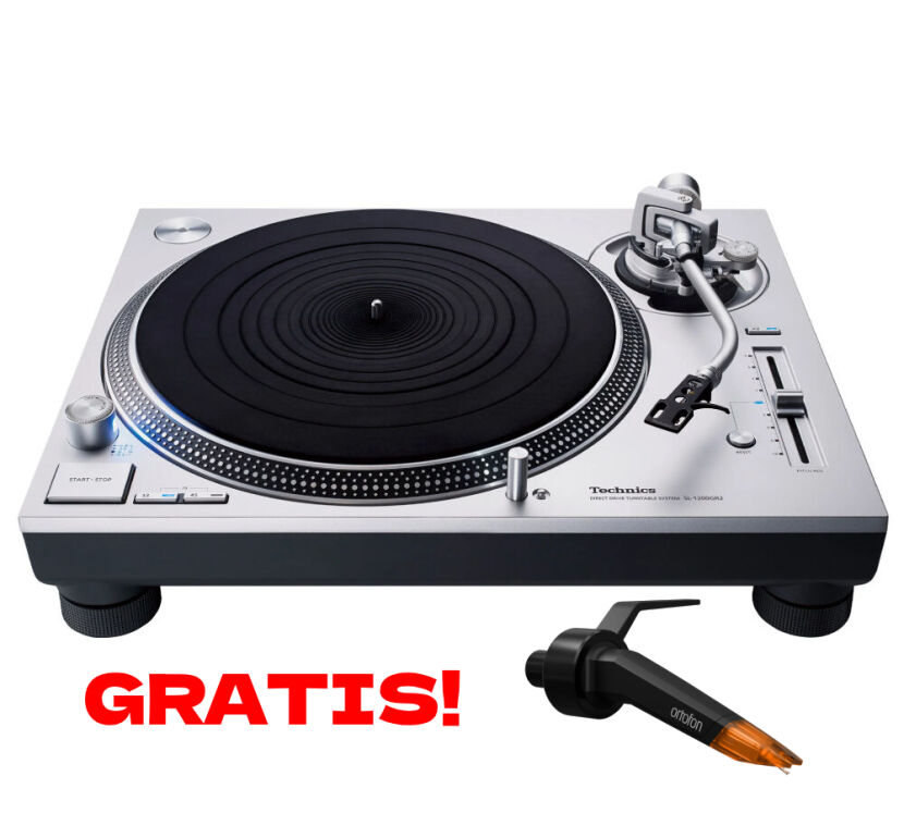 Technics SL-1200GR2 (srebrny) + wkładka Ortofon Concorde Music Bronze GRATIS!.