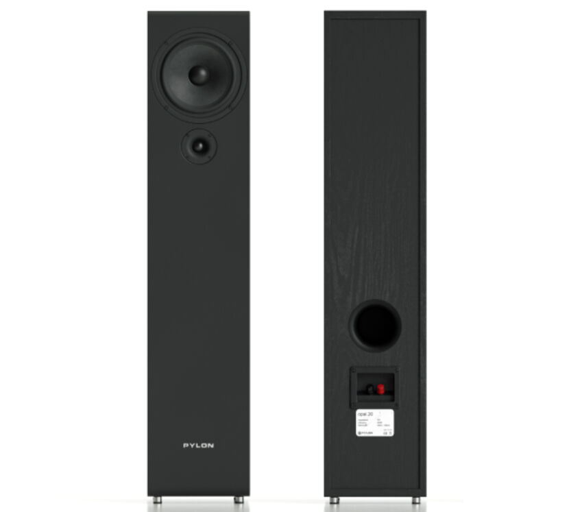 Pylon Audio Opal 20 (czarny). Kolumny podłogowe.