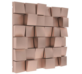 Vicoustic Multifuser Wood (metallic copper). Panel akustyczny.